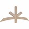 Ekena Millwork Alberta Smooth Timber Gable Bracket, Douglas Fir, 60"W x 22"H x 1 1/2"D x 3 1/2"F, 9/12 Pitch GBW060X22X0204ALB00SDF - alternate 3